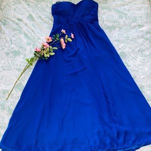 Royal blue dress, size 10